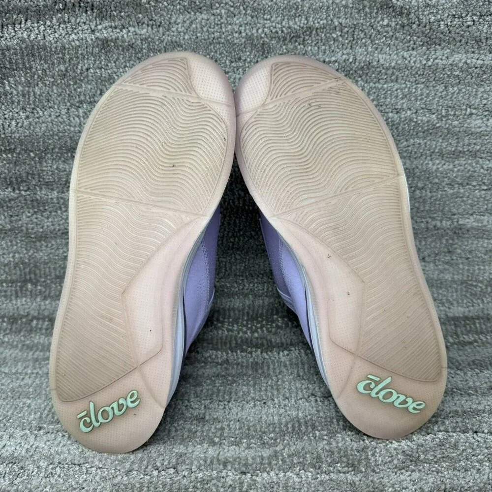 Clove Classic Healthcare Nursing Shoes Lavender Sneakers Comfort Womens 10.5 - Picture 7 of 7